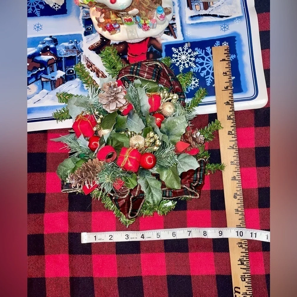 Yes, Finally Handmade Christmas Artif. Floral wreath. My Craft Supplies are Here